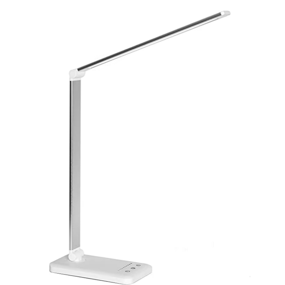 LED Desk Lamp with USB Charging Port, 5 Light Modes, Adjustable Brightness, Modern Eye-Friendly Design 3