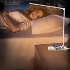 LED Desk Lamp with USB Charging Port, 5 Light Modes, Adjustable Brightness, Modern Eye-Friendly Design 6