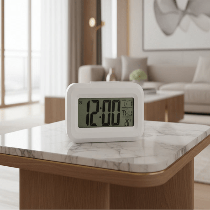 LED Digital Alarm Clock - Compact Design with Snooze & Clear Display 1