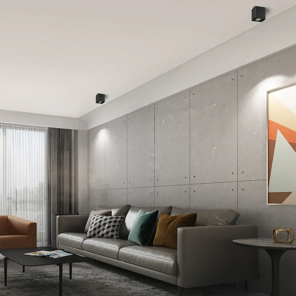 LED Downlight - Anti-Glare Surface-Mounted Square Design 4