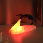 LED Dragon Night Light - Mesmerizing Flame Effect for Cozy Ambiance 0