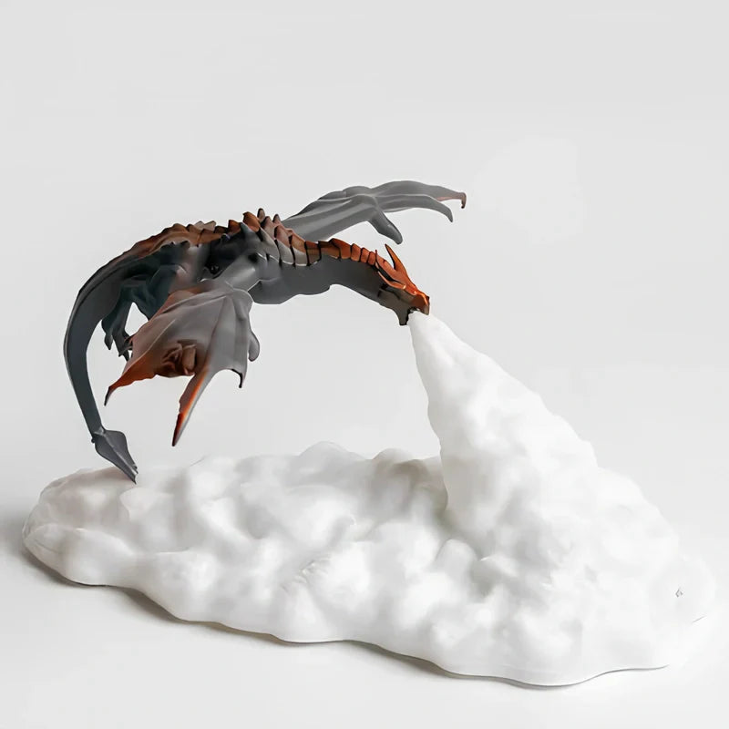 LED Dragon Night Light - Mesmerizing Flame Effect for Cozy Ambiance 4