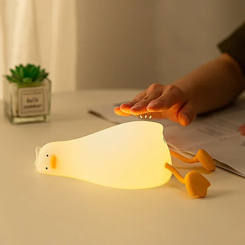 LED Duck Night Light - Soft Glow for Kids' Rooms & Cozy Decor 2