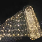 LED Fishing Net Fairy Lights - Flexible Outdoor String Lights for Ambiance 0