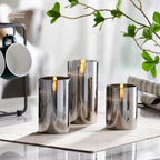 LED Flameless Candle Set - Realistic Flickering with Remote Control 0