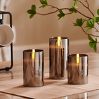 LED Flameless Candle Set - Realistic Flickering with Remote Control 5