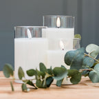 LED Flameless Candle Trio - Realistic Flickering Glow with Remote & Timer 0