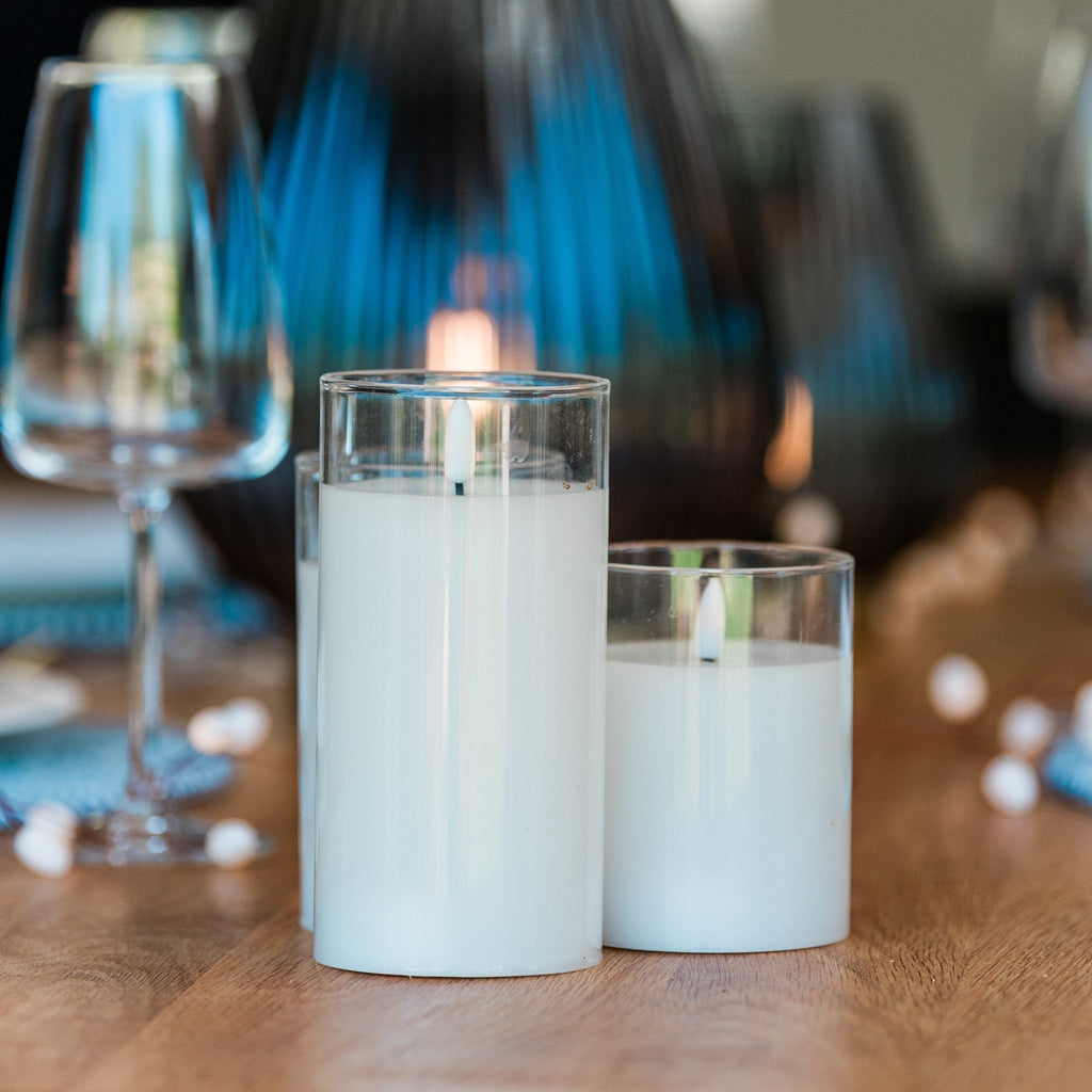 LED Flameless Candle Trio - Realistic Flickering Glow with Remote & Timer 4
