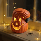 LED Halloween Pumpkin Lamp - Battery Operated Multicolor Night Light 3