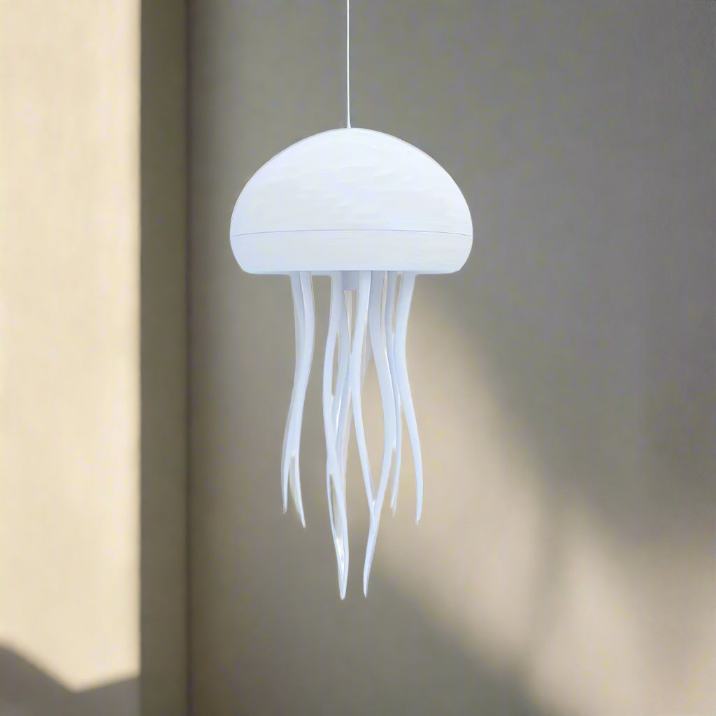 LED Jellyfish Aquarium Lamp - Color Changing USB Night Light for Relaxation 0