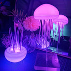 LED Jellyfish Aquarium Lamp - Color Changing USB Night Light for Relaxation 6