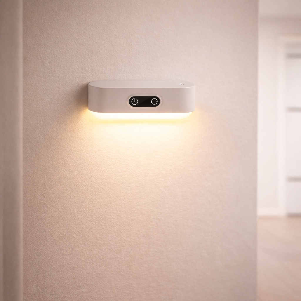 LED Motion Sensor Night Light - Easy Installation & Eye-Friendly Illumination 