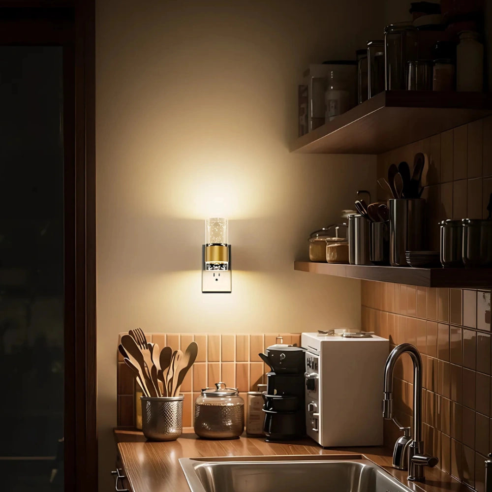 LED Night Light - Adjustable Warm Glow & Sculptural Design 4