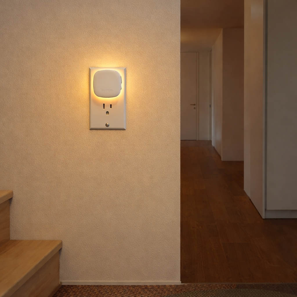 LED Night Light - Motion Sensor, Dimmable Brightness 01