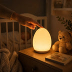 LED Night Light - Touch-Control 7-Color Silicone Mood Lamp 1