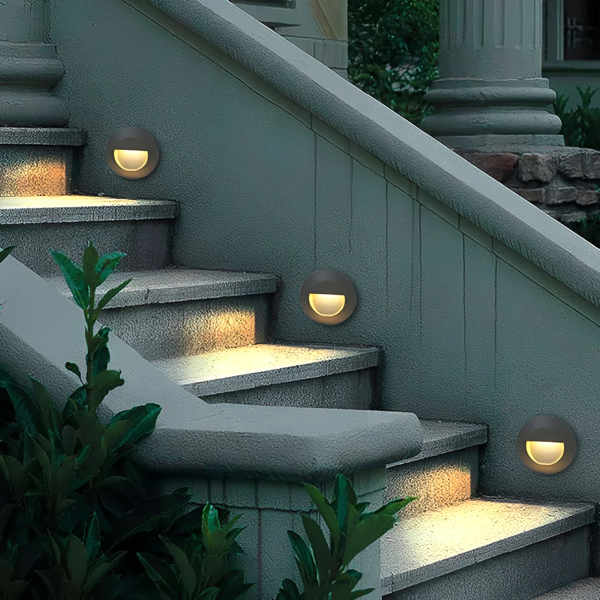 LED Outdoor Staircase Light - Safe, Energy Efficient Outside Lighting 0