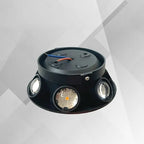 LED Outdoor Wall Light - Waterproof, Adjustable Color Temperature, Energy Efficient 6