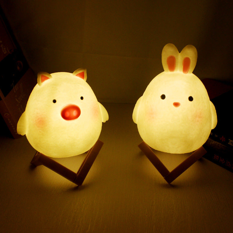LED Rabbit Night Light - Soft Glow for Peaceful Sleep & Comfort 1