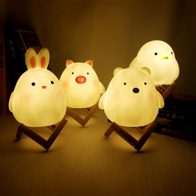 LED Rabbit Night Light - Soft Glow for Peaceful Sleep & Comfort 4