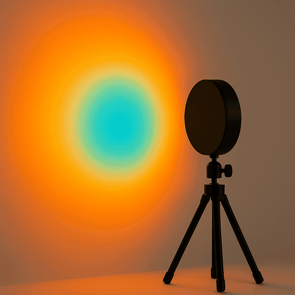 LED Sunset Light Projector - 16 Color Options & Adjustable Beam Control 3