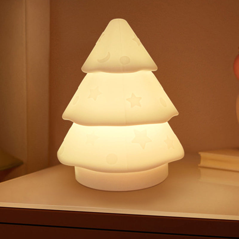 LED Table Lamp - Creative Cordless Silica Christmas Tree Design 0