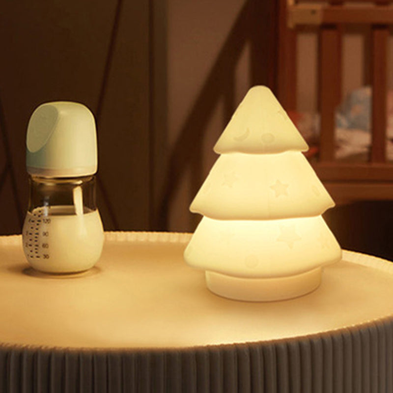 LED Table Lamp - Creative Cordless Silica Christmas Tree Design 1