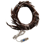 LED Table Lamp - Warm Ambient Light with Flexible Rattan Design 4