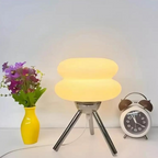 LED Tripod Table Lamp - Sculptural Design for Bedside and Desk Use 3
