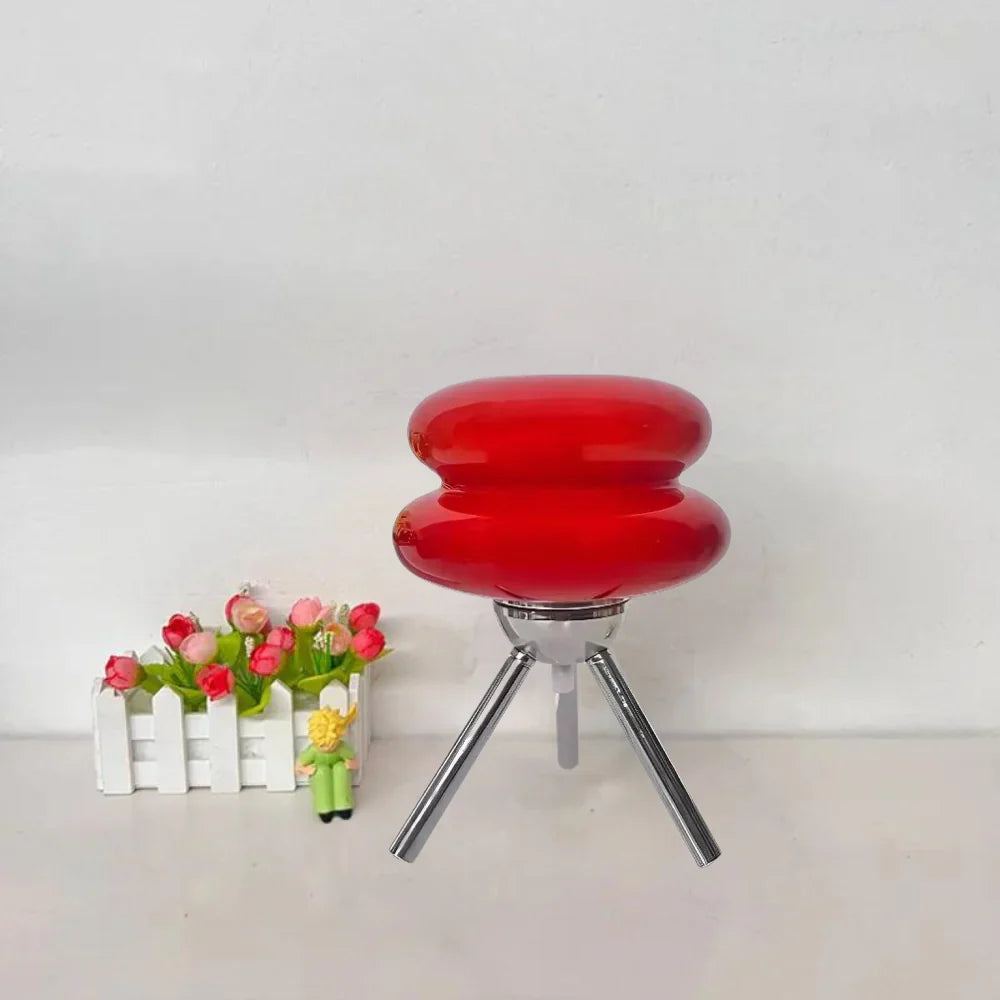 LED Tripod Table Lamp - Sculptural Design for Bedside and Desk Use 7