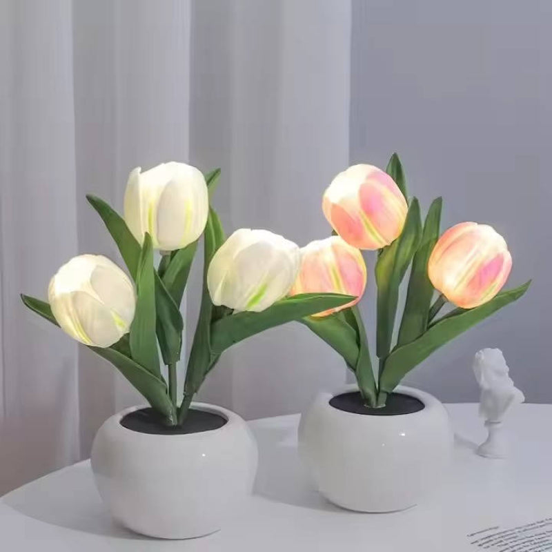 LED Tulip Night Light - Color Changing Ambiance for Cozy Spaces 6