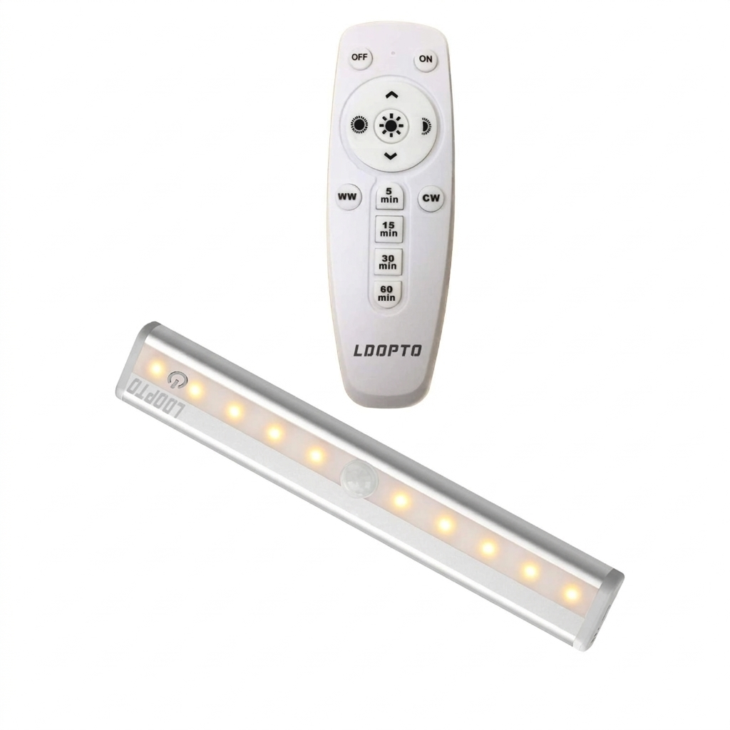 LED Under Cabinet Lights - Wireless, Remote Control, Energy Efficient 00
