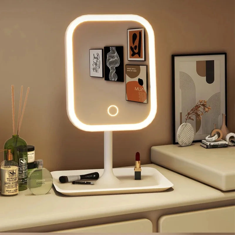 LED Vanity Mirror with Lights - 3 Color Modes & Touch Control 0