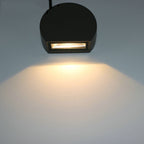 LED Wall Sconce Lighting - Modern Aluminum and Borosilicate Glass Wall Lamp with Warm White Light 3