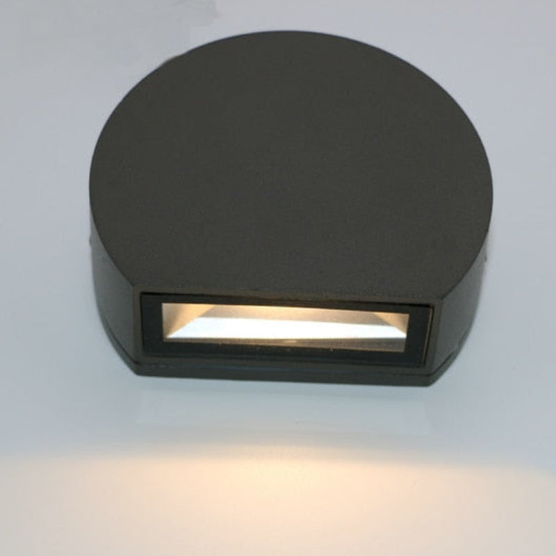 LED Wall Sconce Lighting - Modern Aluminum and Borosilicate Glass Wall Lamp with Warm White Light 4