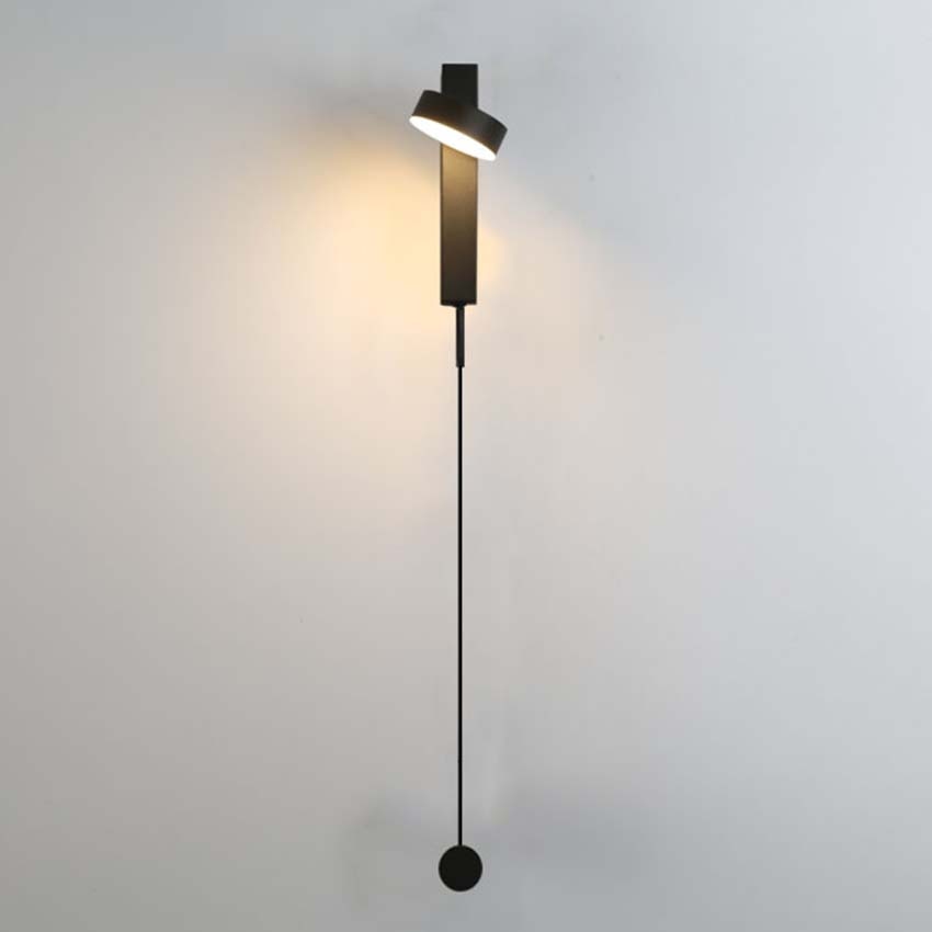 LED Wall Sconce, Rotating Head, Iron and Acrylic, Wall Mounted 6