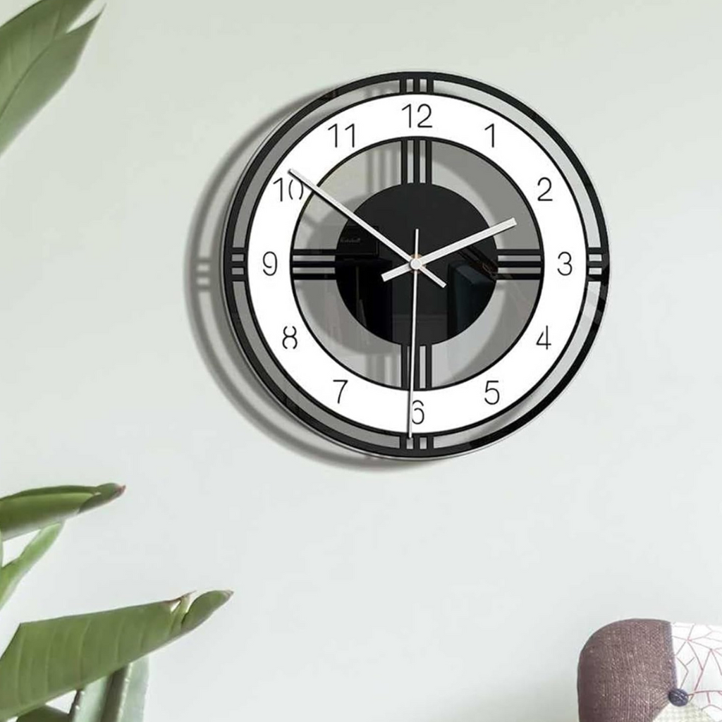 Large Modern Wall Clock - Quiet Quartz Movement & Easy Read Design 2