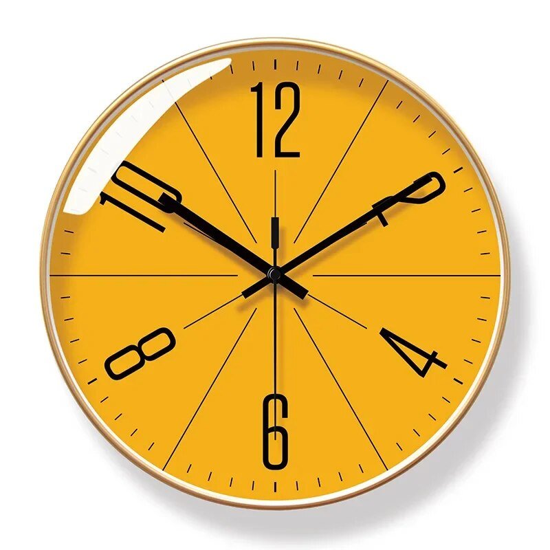 Large Modern Wall Clock - Stylish Kitchen Clock Decor for Any Room 4