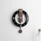 Large Retro Silent Wall Clock - Elegant Design & Peaceful Functionality 1