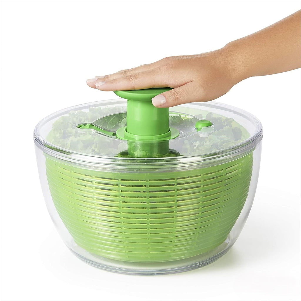 Large Salad Spinner - Effortless Drying for Crisp Lettuce & Greens 6