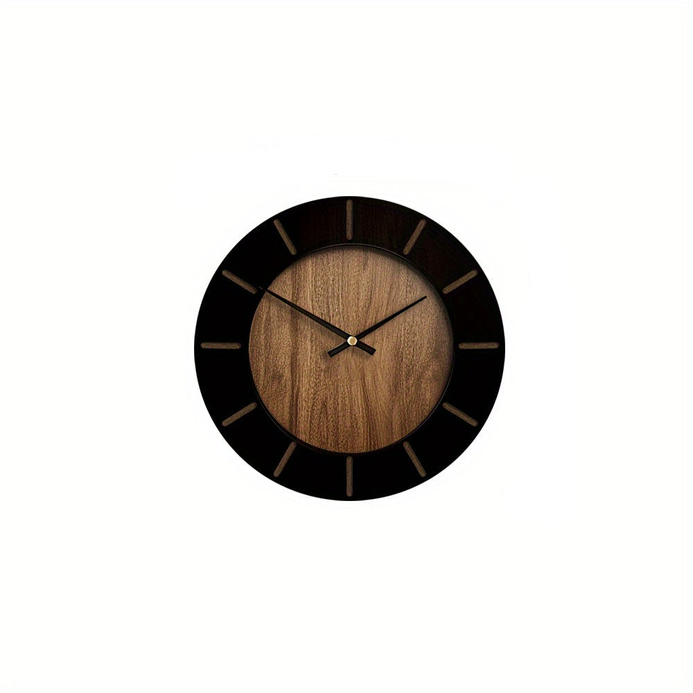 Large Wall Clock - Elegant Silent Wooden Wall Decor for Home & Office 6