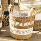 Laundry Basket - Stylish Seagrass Hamper with Handles 2