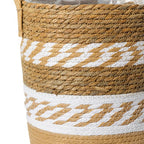 Laundry Basket - Stylish Seagrass Hamper with Handles 3