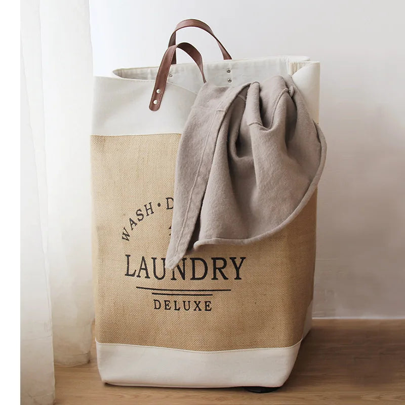 Laundry Hamper - Stylish Design with Durable Handles 4