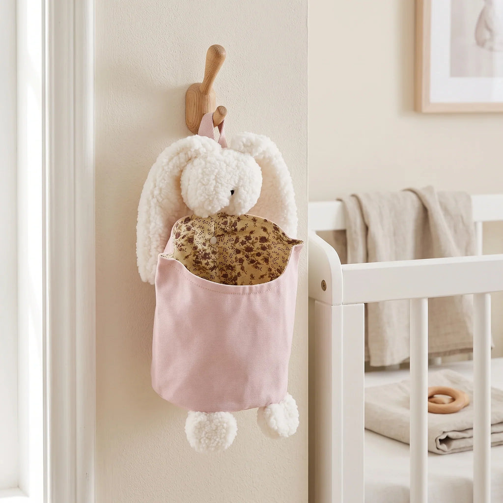 Little Manta Nook Crib Storage Caddy - Compact Baby Essentials Organizer 0