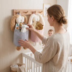Little Manta Nook Crib Storage Caddy - Compact Baby Essentials Organizer 7