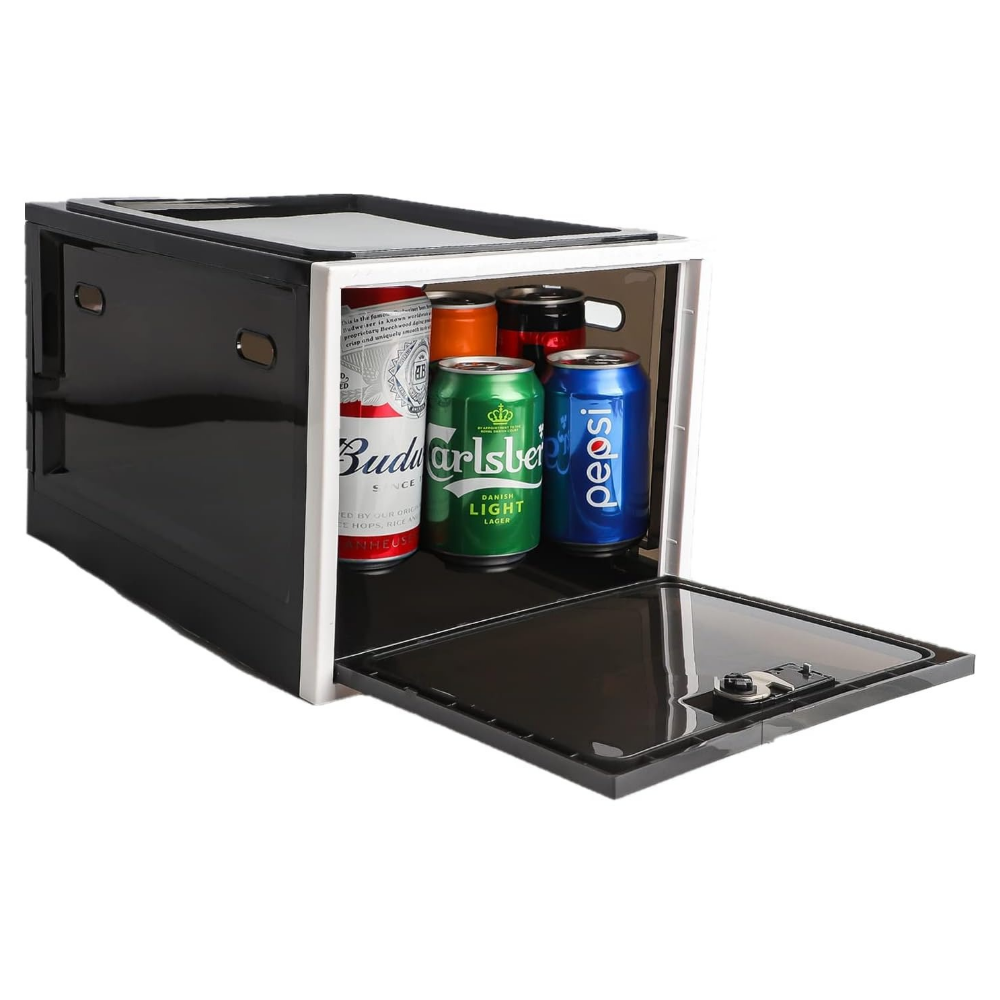 Lockable Food Storage Bin - Secure, Durable Organizer for Refrigerators 10