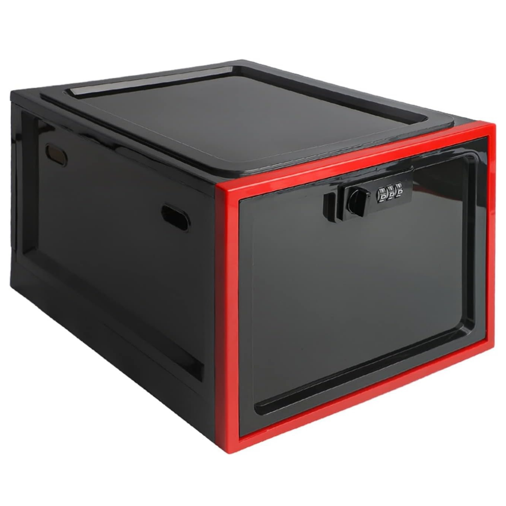 Lockable Food Storage Bin - Secure, Durable Organizer for Refrigerators 6