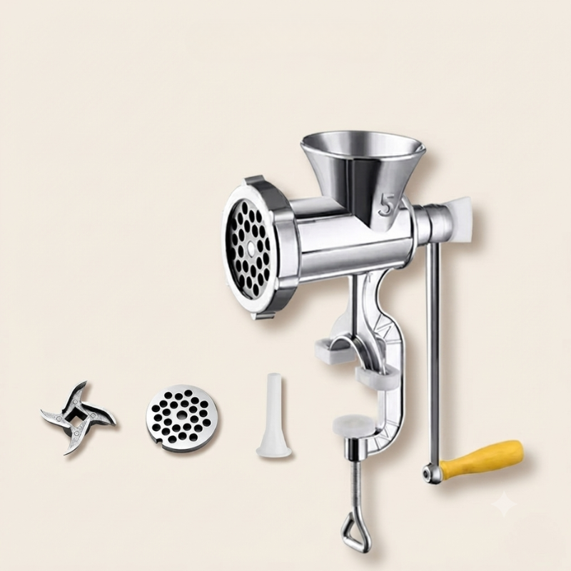 Manual Meat Grinder Food Grade Hand Crank Sausage Maker 03