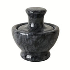 Marble Mortar And Pestle Set - Durable Spice Grinder For Fresh Flavors 4