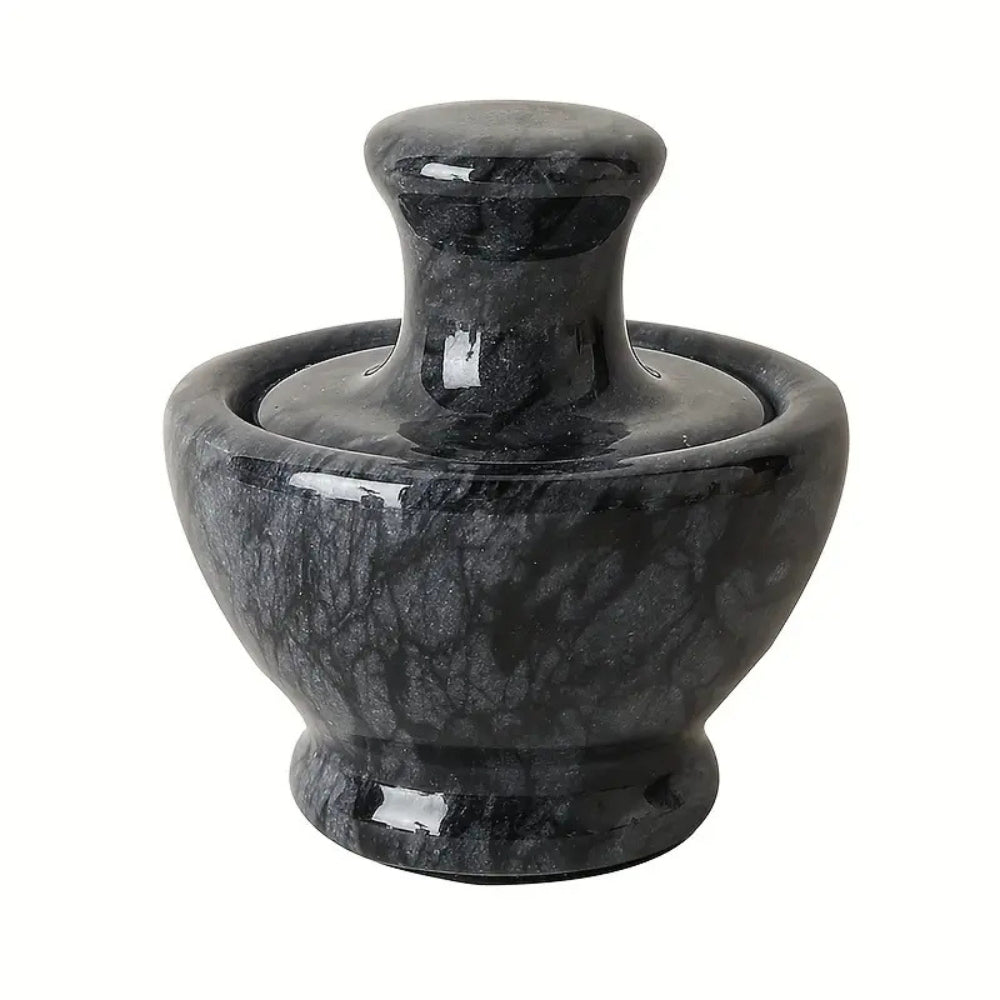 Marble Mortar And Pestle Set - Durable Spice Grinder For Fresh Flavors 4